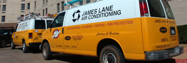 James Lane Air Conditioning Van
